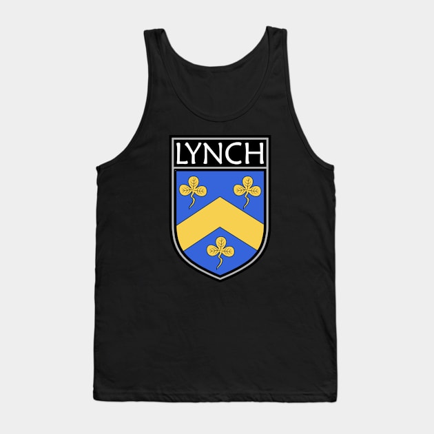 Irish Clan Crest - Lynch Tank Top by Taylor'd Designs